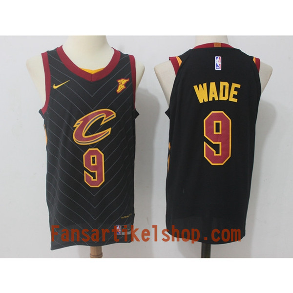 NBA Cleveland Cavaliers Trikot Dwyane Wade 9 Nike 2017-18 Schwarz Swingman - Herren NBA Cleveland Cavaliers Trikot Dwyane Wade 9 Nike 2017-18 Schwarz Swingman - Herren
